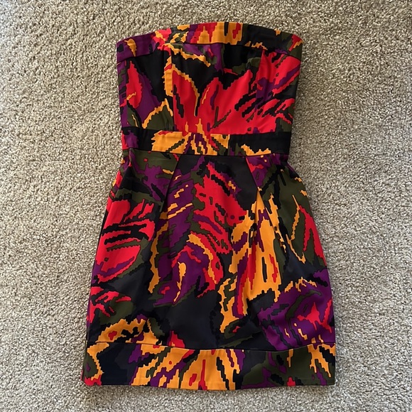French Connection Fit and Flare Dress - Picture 3 of 10